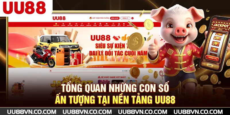 Tổng quan những con số ấn tượng tại nền tảng UU88